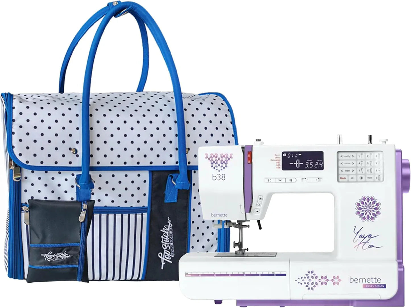 Bernette B38 Yaya Han Edition + Carrying Case | Top Stitch Sewing