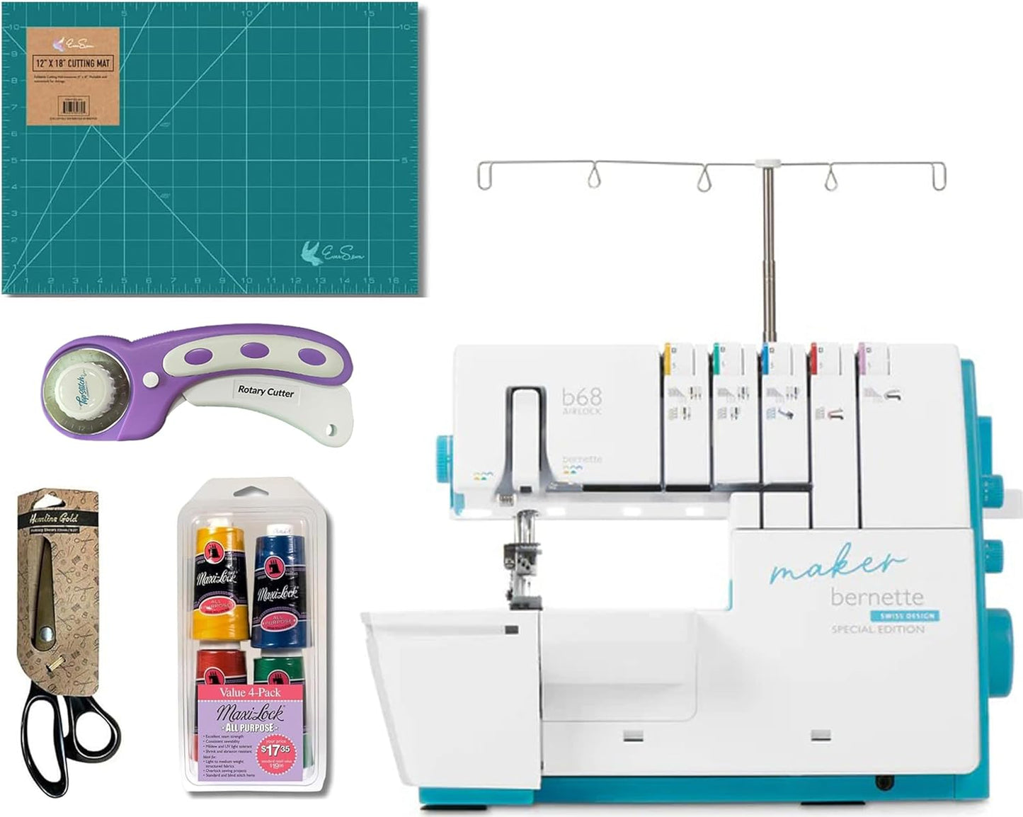 Bernette B68 Maker Overlock & Coverstitch Machine