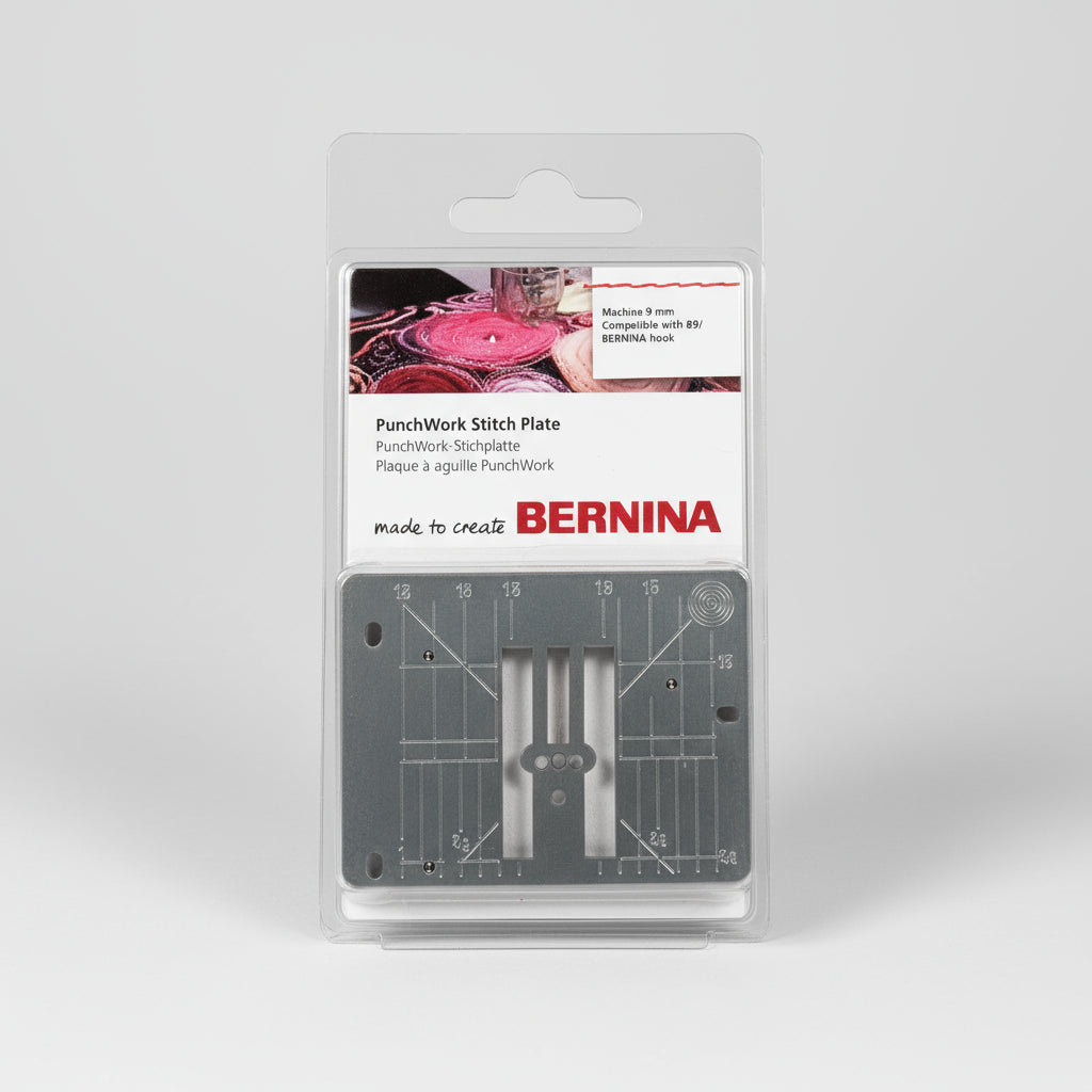 BERNINA PunchWork Needle Stitch Plate – For 7, 5 & 4 Series Sewing Machines #033339.71.06