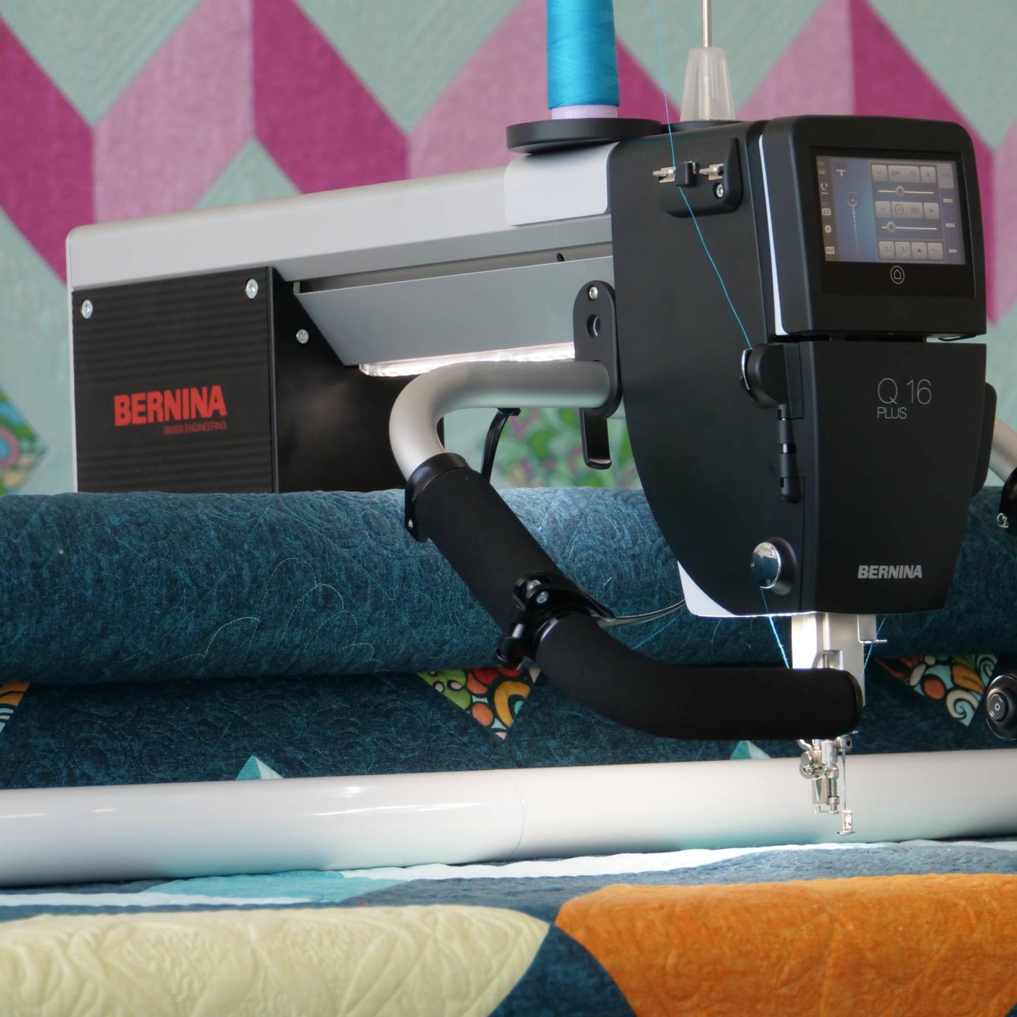 Bernina Q 16 PLUS Longarm Quilting Machine with Studio Frame