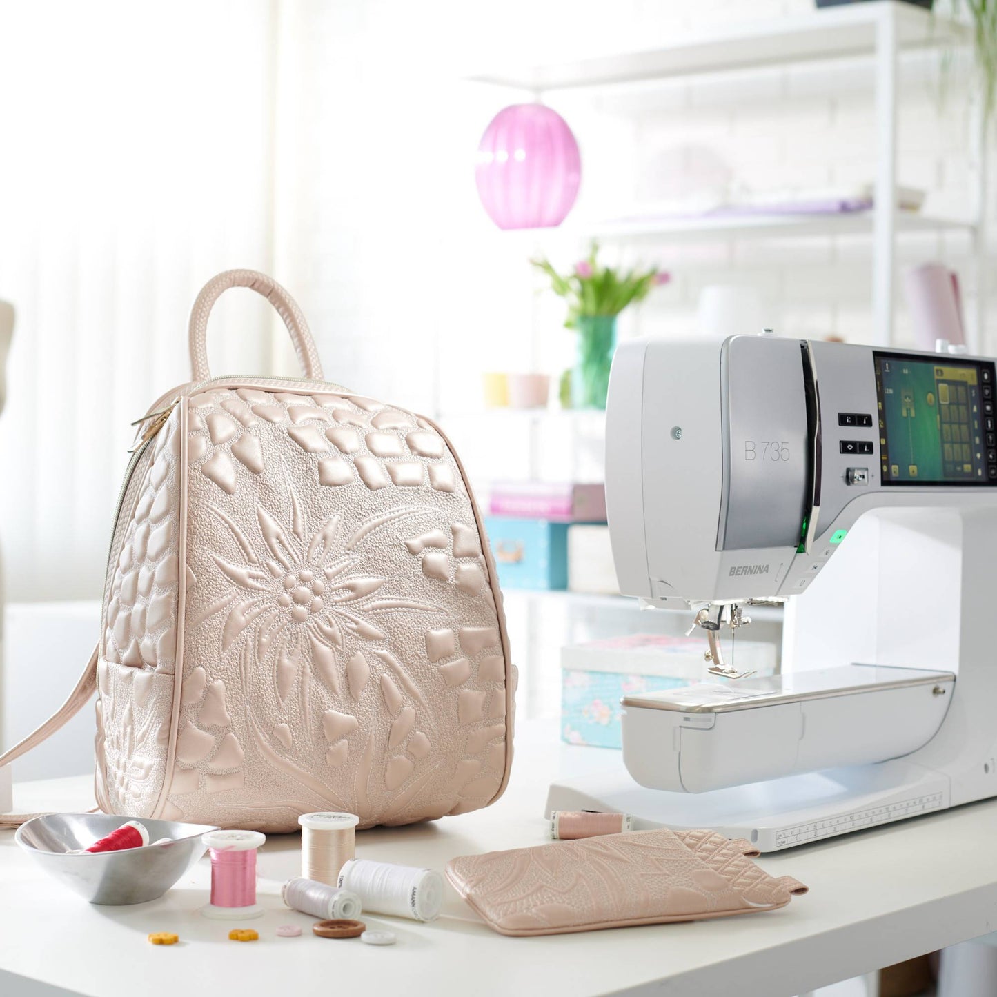 BERNINA 735 Pro Sewing & Embroidery Machine