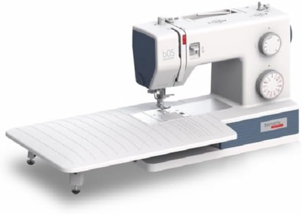 Bernette B05 Academy Creative Bundle Featuring 30 Built-In Stitches, 12 Presser Feet, Large Extension Table & Signature Bernette Tote