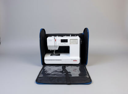 Top Stitch Portable Padded Sewing Machine Tote Bag for Bernette and BERNINA