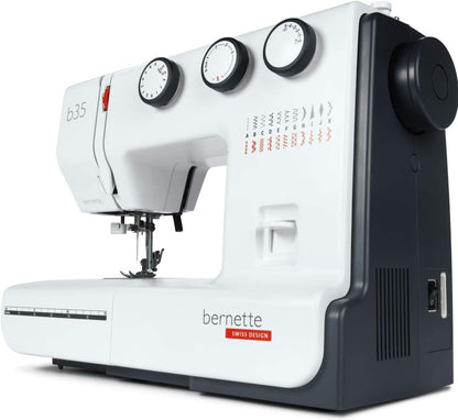 Bernette b35 Mechanical Sewing Machine Bundle with Tote