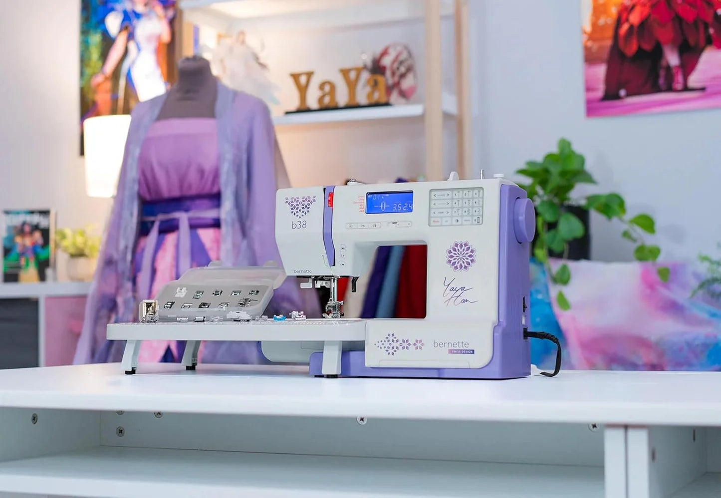Bernette B38 Yaya Han Edition + Carrying Case | Top Stitch Sewing