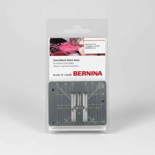 BERNINA PunchWork Needle Stitch Plate – For 7, 5 & 4 Series Sewing Machines #033339.71.06