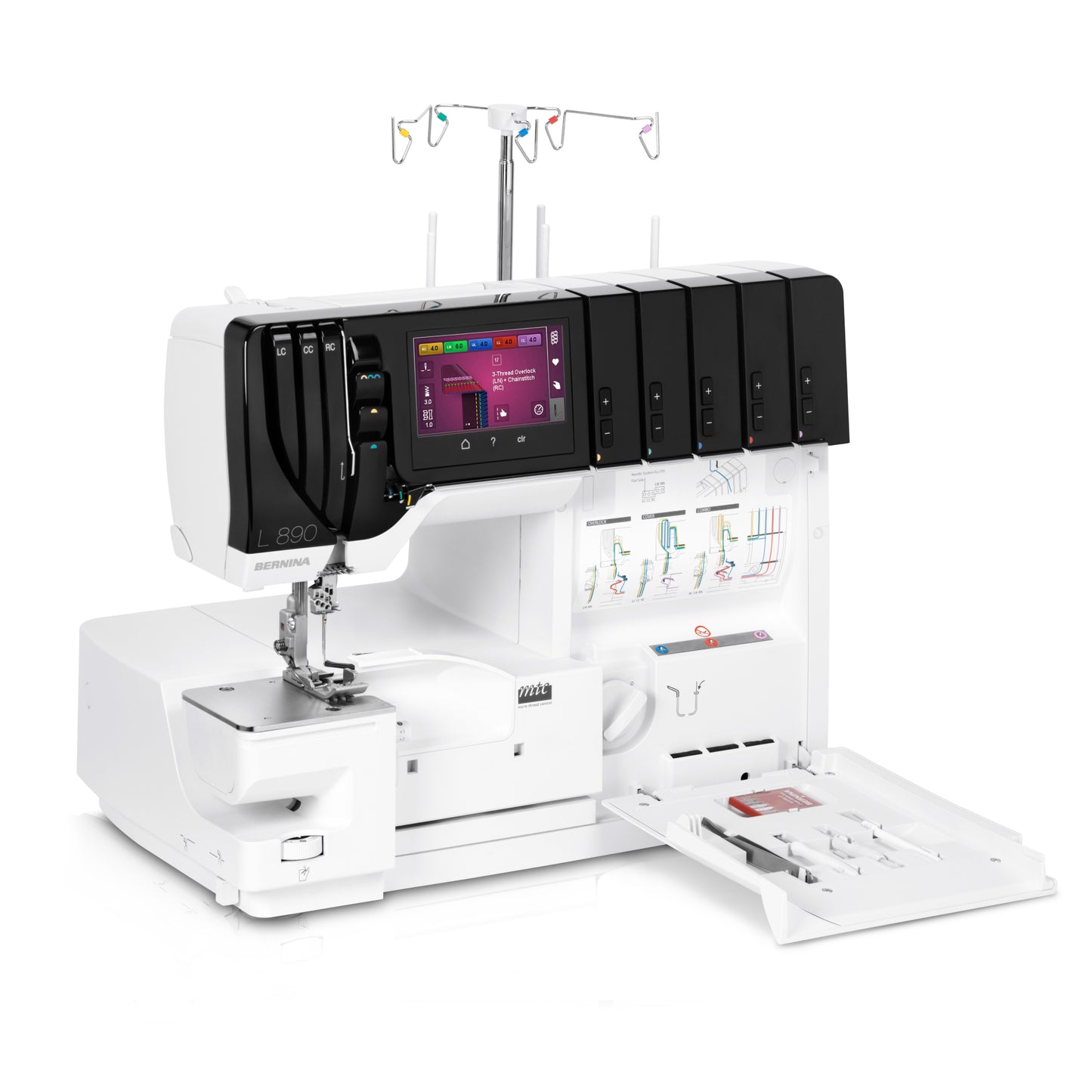 BERNINA L890 Air Threading Overlock Coverstitch/Combo Serger