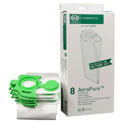 SEBO Felix Filter AeraPure Bags - 16 Pack