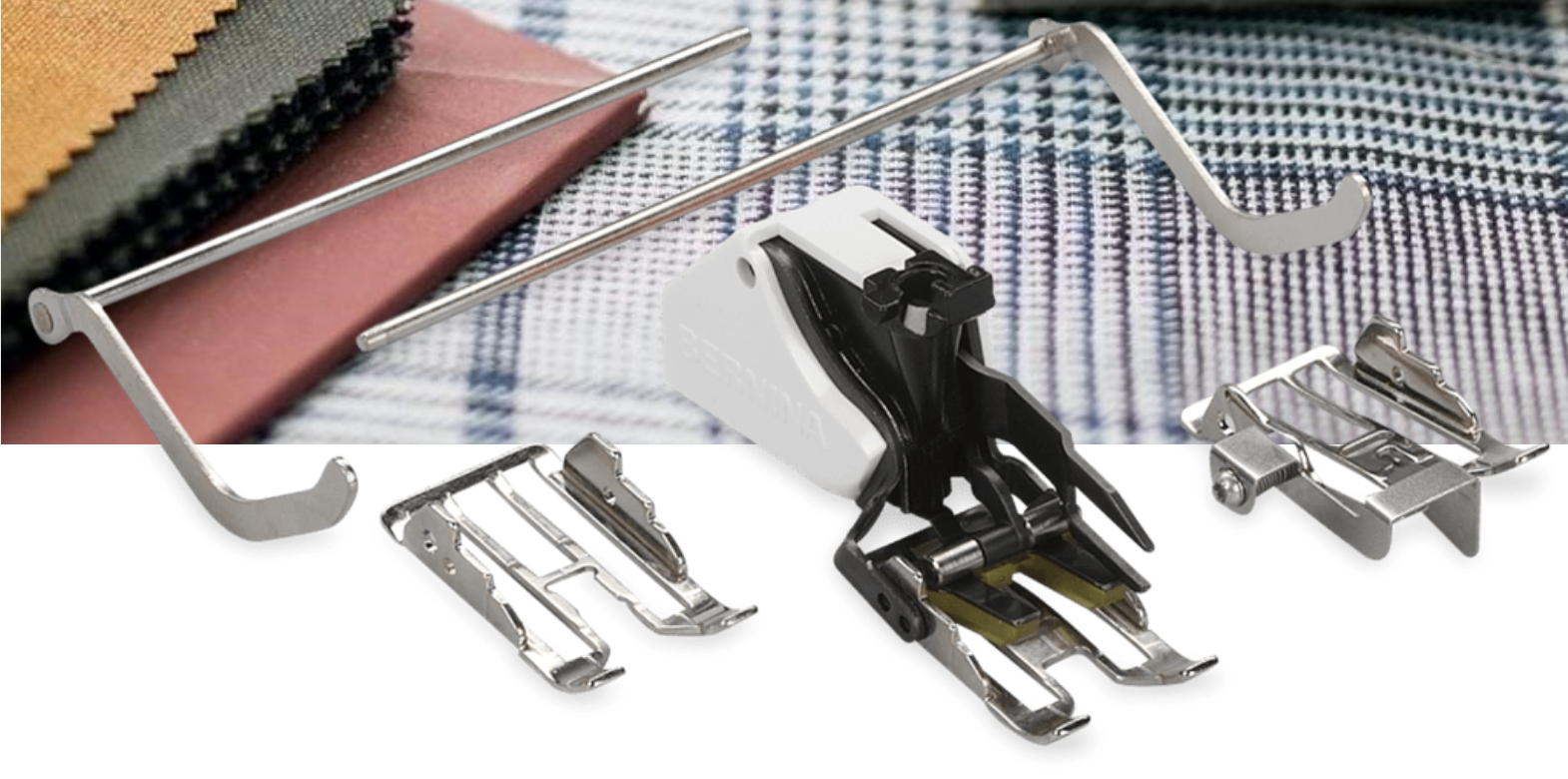 BERNINA #50 Three-Sole Walking Foot with Seam Guide