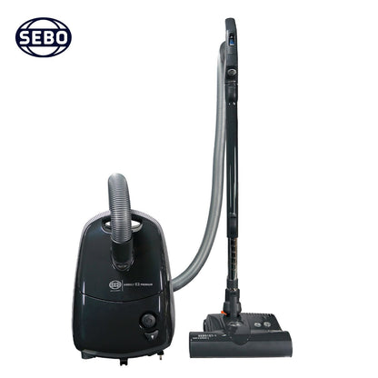 SEBO Airbelt E3 Premium Canister Vacuum Cleaner - Graphite