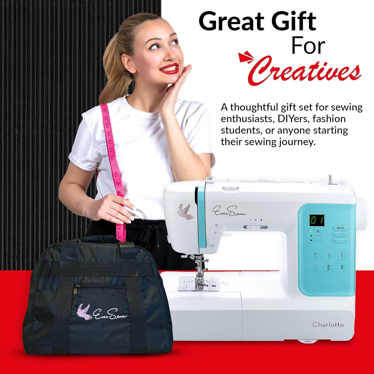 EverSewn Charlotte Beginner Sewing Bundle | Top Stitch Sewing