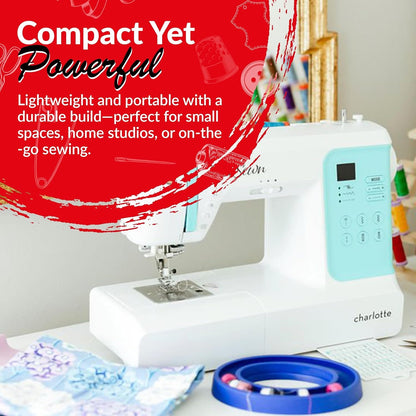 EverSewn Charlotte Beginner Sewing Bundle – Easy, Portable & Ready to Sew