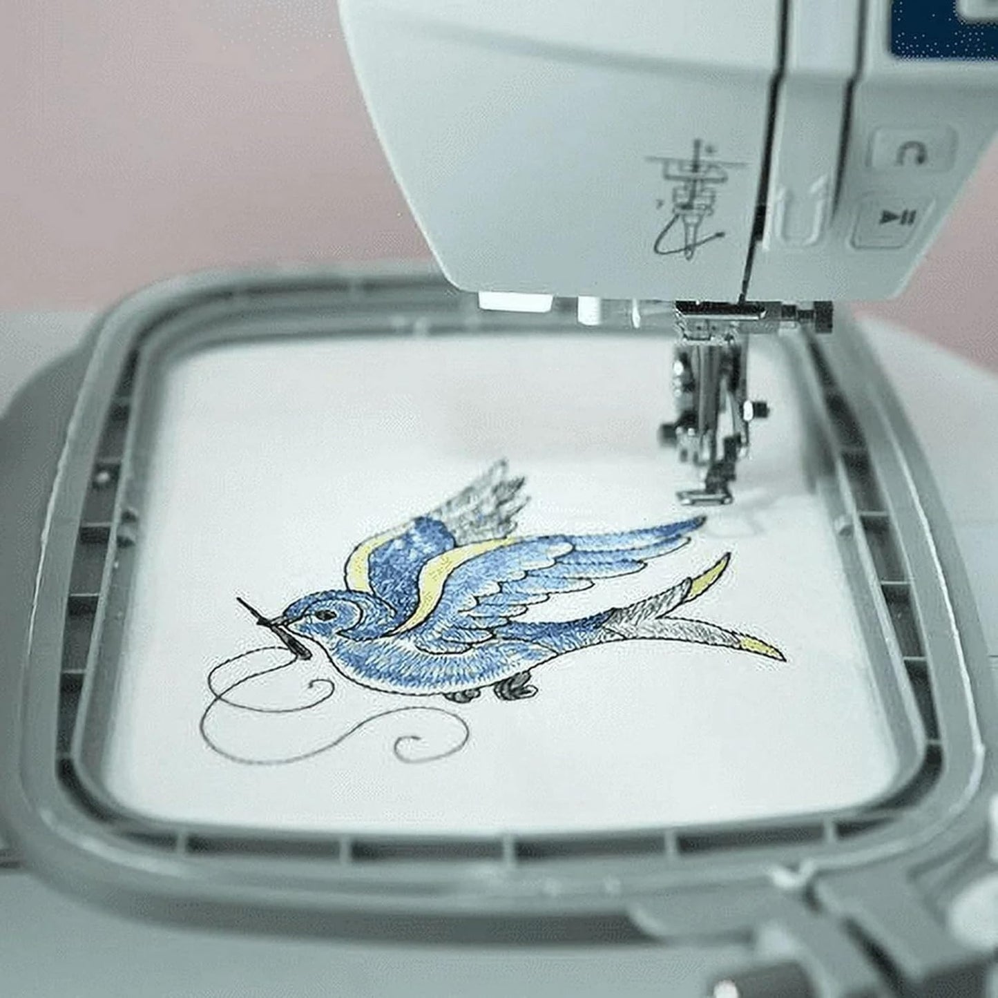 EverSewn Sparrow X2 WiFi Sewing & Embroidery Machine Bundle – 2 Hoops + Cutting Tools + Free Accessories