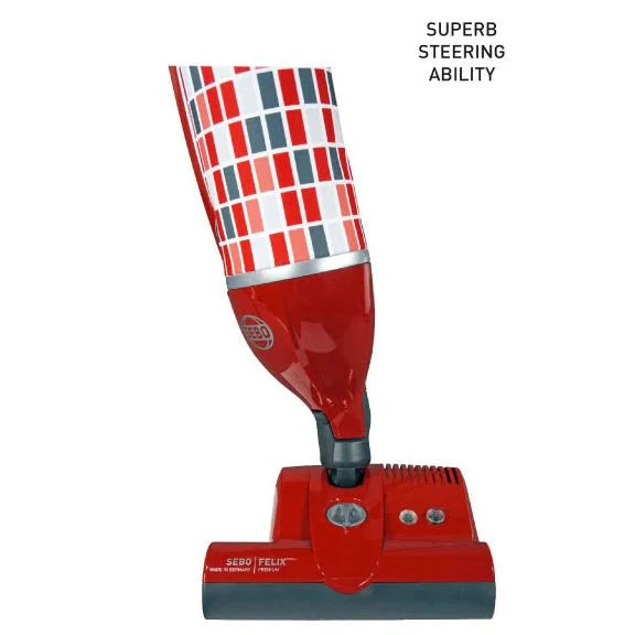SEBO FELIX 1 Premium Upright Vacuum Cleaner Red