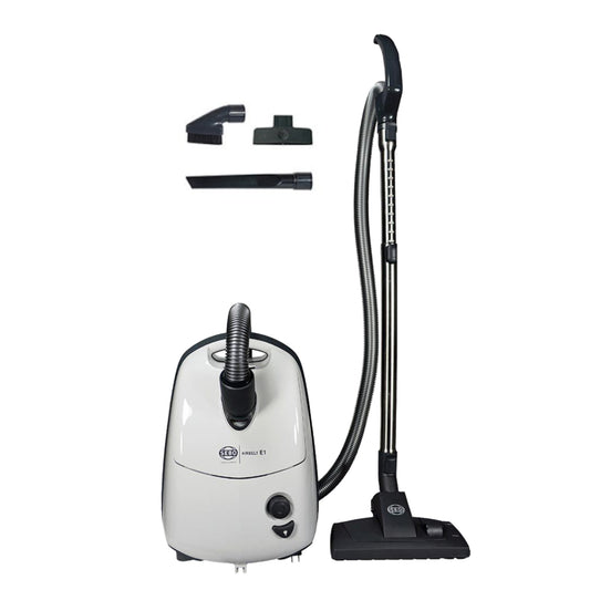 SEBO Airbelt E1 Kombi Canister White Vacuum Cleaner